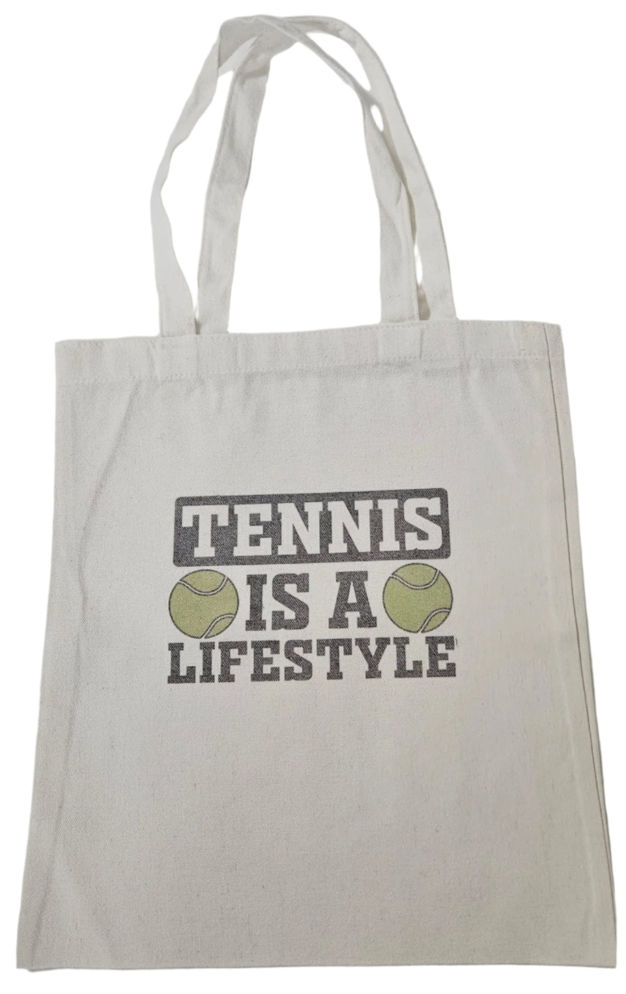 Canva Bag Vintage Style "Tennis Is A Lifestyle"