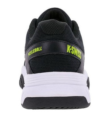K-Swiss Court Express Mens Pickleball Shoe - Black/White/Eve Primrose