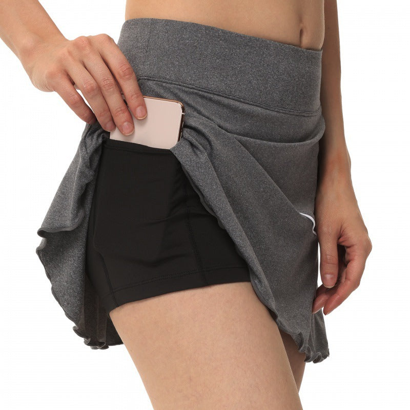 Tennis Skort - Double-layer Anti-exposure - Colors