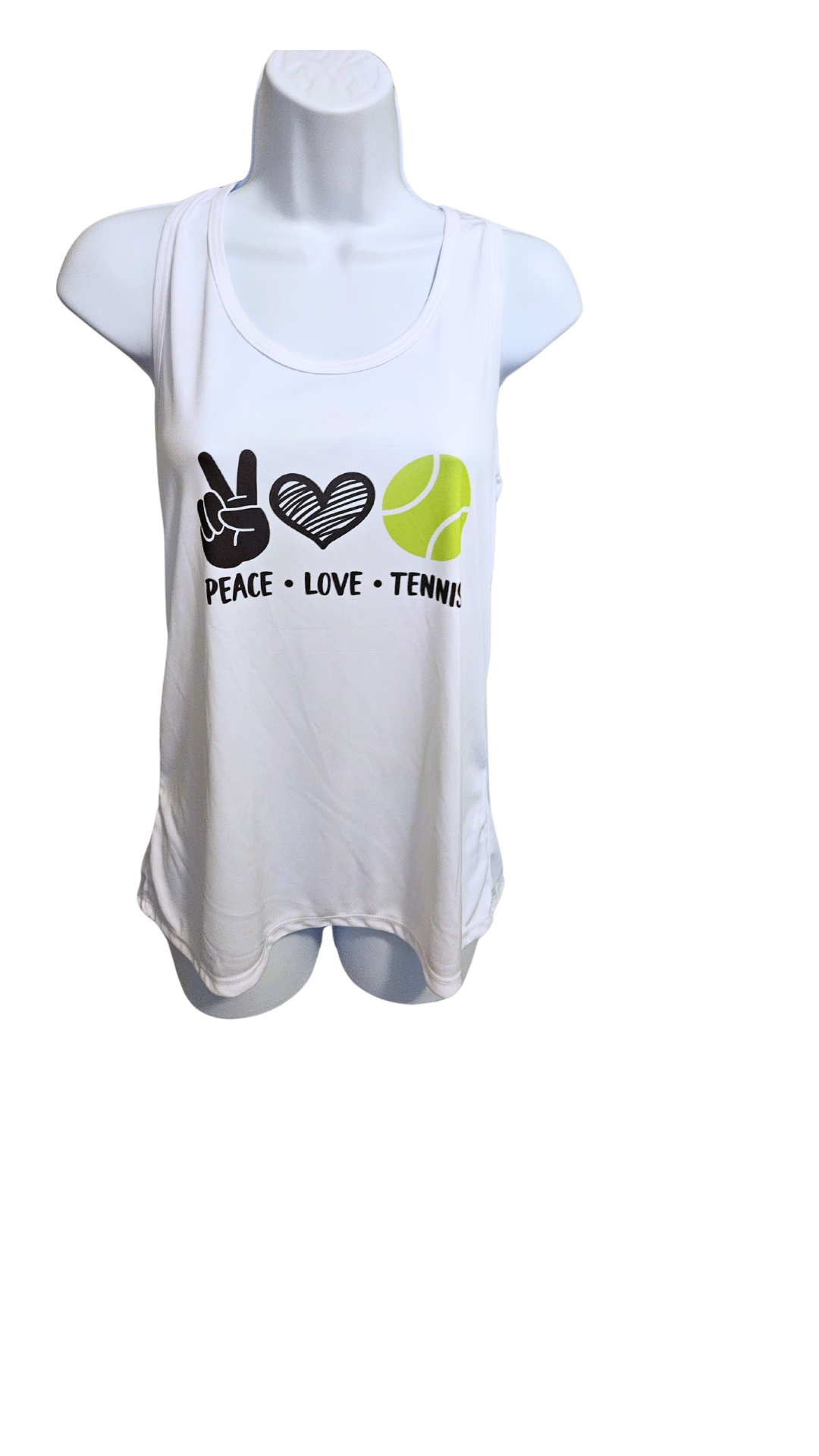 Port & Company - Peace·Love·Tennis Dri-fit Tank Top - SKU # 509010