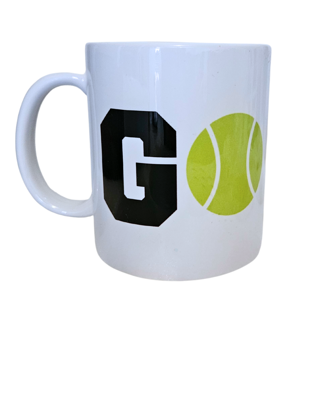 Tennis Mug "GO" - 11 Oz
