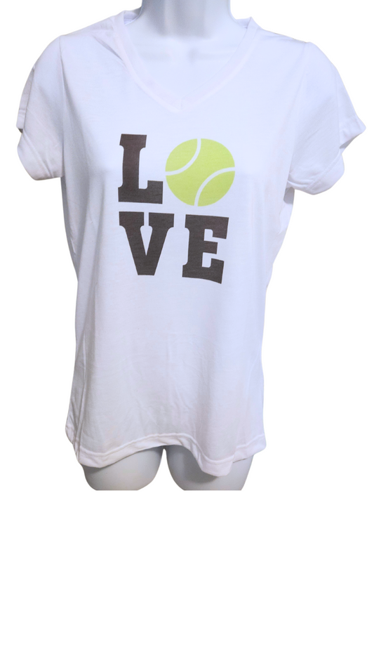 Sublivie - Love Women's Polyester T-shirt - Small - SKU # 509027