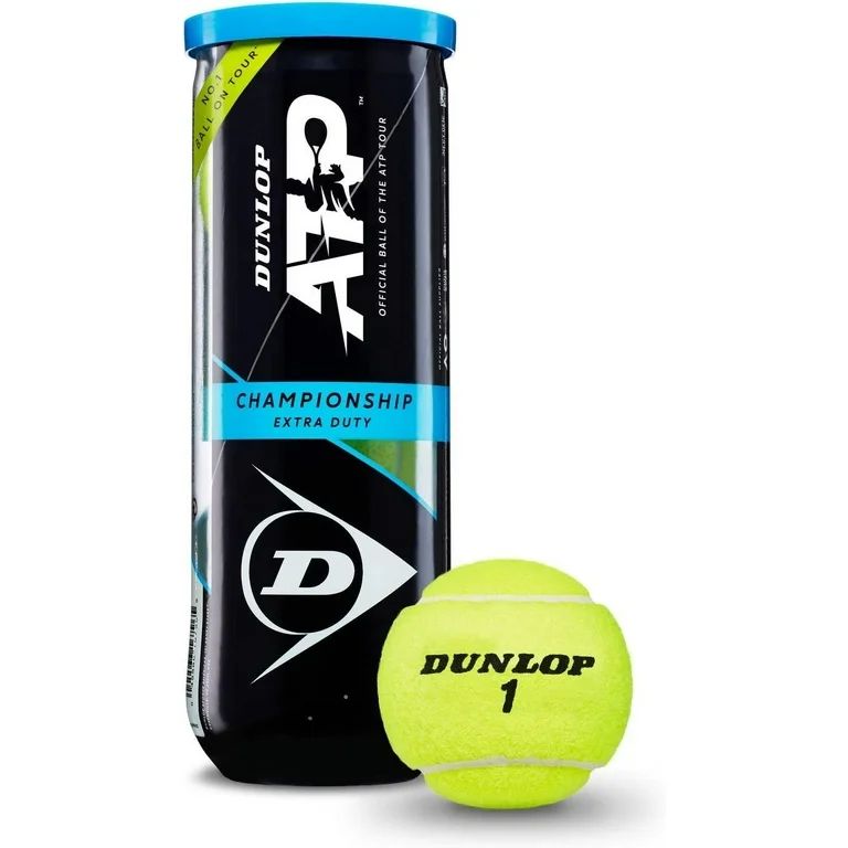 Dunlop ATP Championship Extra Duty Tennis Balls - 6 Cans