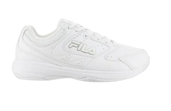 Fila Rifaso Womens Pickleball Shoe - White/Metallic Silver