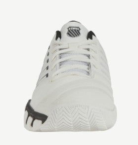 K Swiss Bigshot Light 4 Mens Tennis Shoe - Bright White/Stretch Limo/High Risk Red