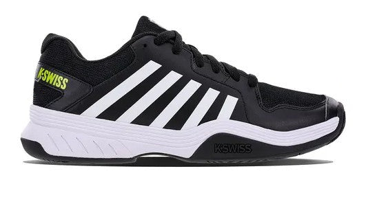 K-Swiss Court Express Mens Pickleball Shoe - Black/White/Eve Primrose