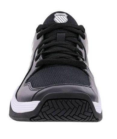 K-Swiss Court Express Mens Pickleball Shoe - Black/White/Eve Primrose