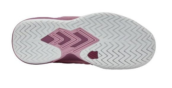 K Swiss Ultrashot Team Womens Tennis Shoe - Cameo Pink/Grape Nectar/White