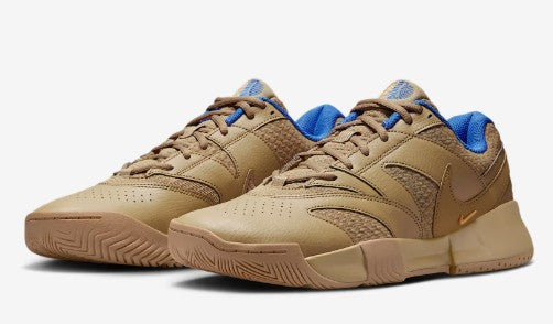 Nike Court Lite 4 Mens Tennis Shoe - Parachute Beige/Copper Moon/Star Blue
