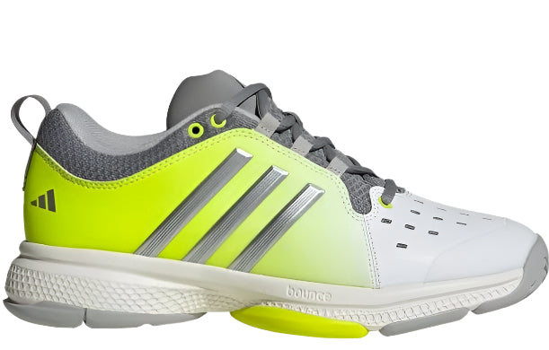 adidas Court Womens Pickleball Shoe - White/Silver/Lemon