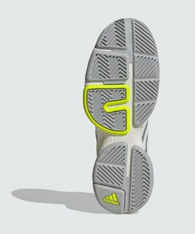 adidas Court Womens Pickleball Shoe - White/Silver/Lemon
