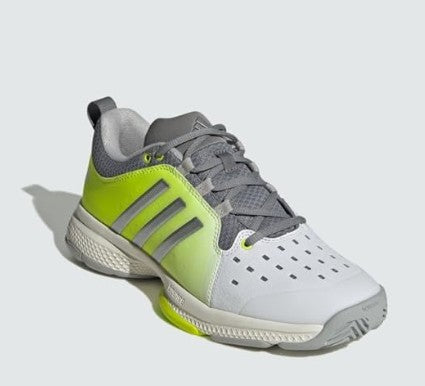 adidas Court Womens Pickleball Shoe - White/Silver/Lemon